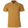 yellow button closure polo shirt