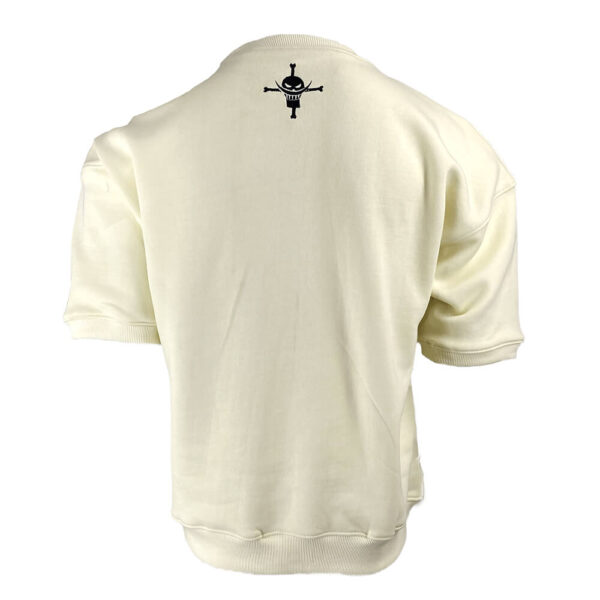 Embroidered Luffy one piece sweatshirt back