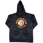 custom sublimation hoodie front with personalize sublimated logo