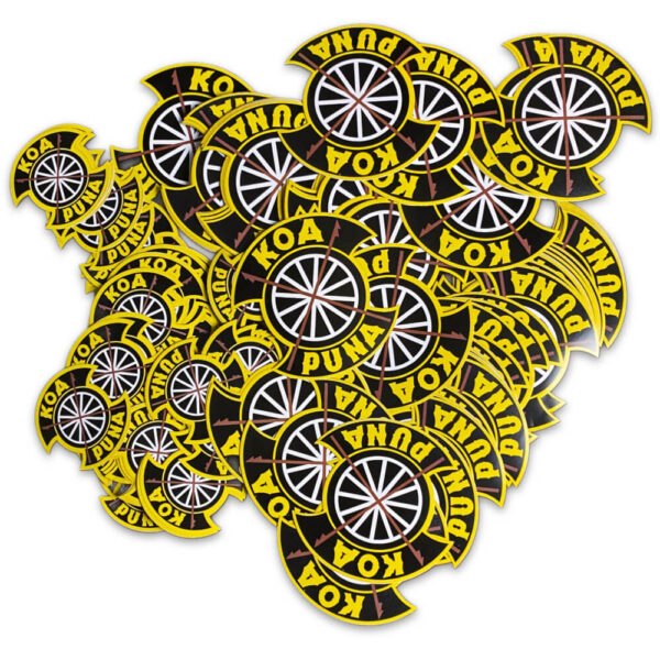 collection of custom teams/club die cut stickers