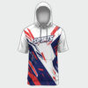 Sublimated custom short sleeve hoodie front