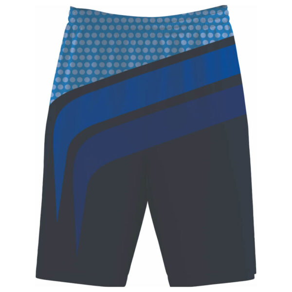 black and blue basketball shorts