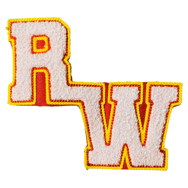 Custon embroidered chenille patch