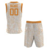 white custom reversible basketball uniform back