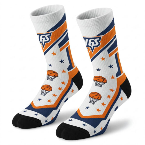 sublimated basketball team socks