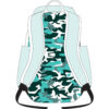 camo printed design flag football backpack back