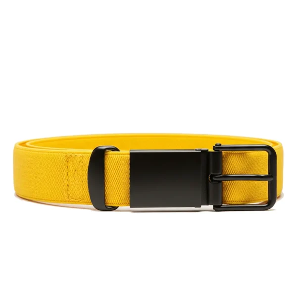 yellow baseball belt