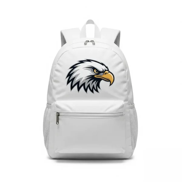 redwood white sublimated backpack front