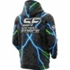 softball force sublimated hoodie back