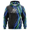 softball force sublimated hoodie front