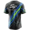 softball force sublimated jersey back