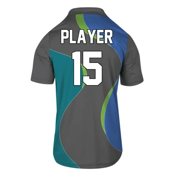 soccer polo jersey back