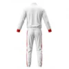 white soccer tracksuit back