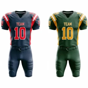reversible football uniform