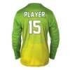 men's soccer goalie jersey back
