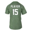 v-neck insert soccer jersey back