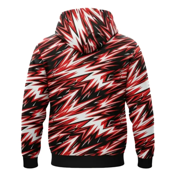 all over sublimated zip up hoodie back