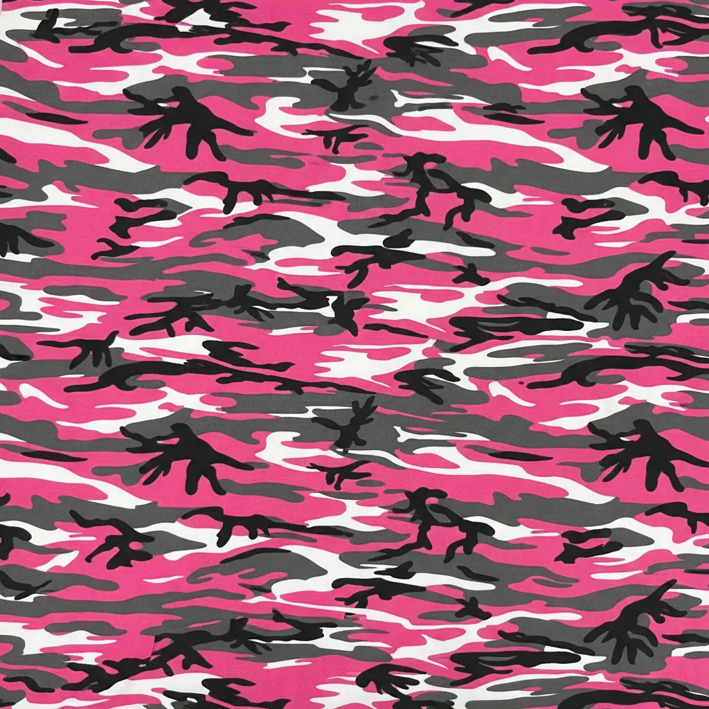 Pink woodland camo
