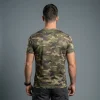 Custom camo dri fit shirt back.