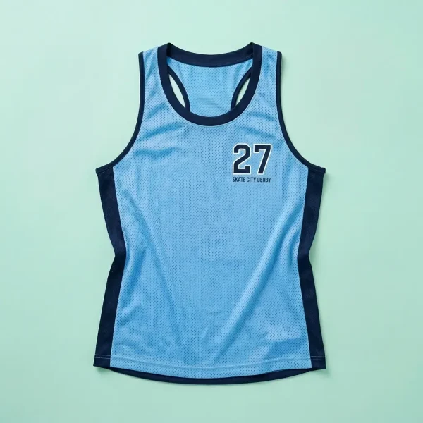 Custom roller derby scrimmage jersey.