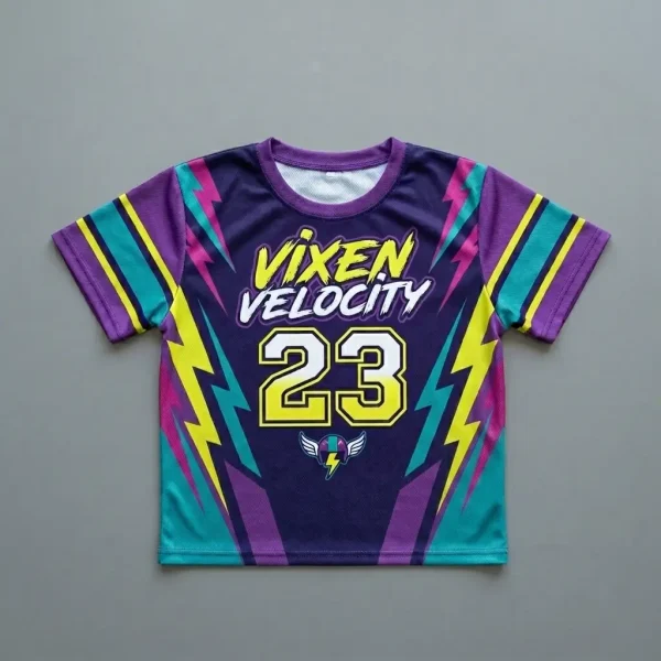 Short roller derby jersey.