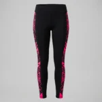 Full length roller derby leggings with custom print front.
