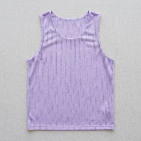 Light purple scoop neck pinnie.