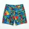 Sublimated aloha hawaiian board shorts back.