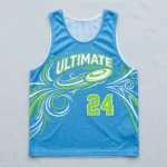 Swirl vortex ultimate frisbee pinnie front.