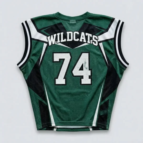 Wildcats armor football pinnie back.
