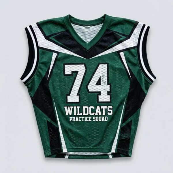 Wildcats armor football pinnie front.