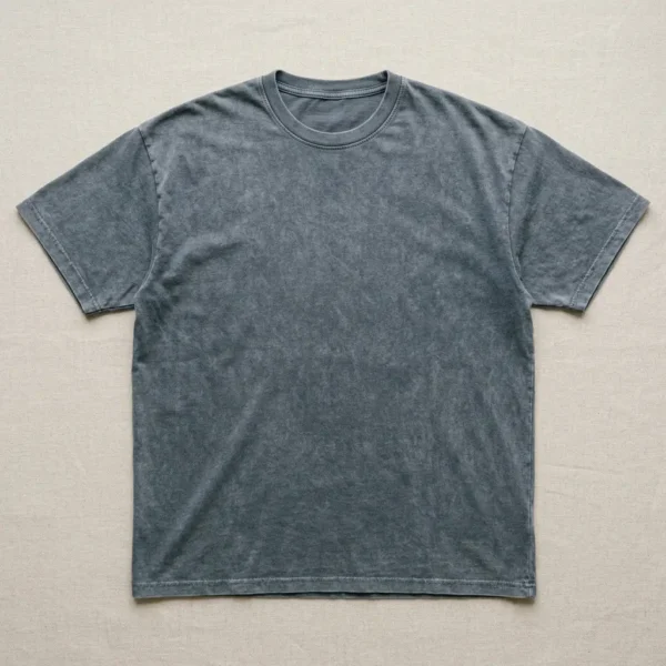 Blank stone washed oversized t-shirt.