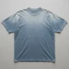 Blank sun faded oversized t-shirt.