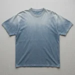Blank sun faded oversized t-shirt.
