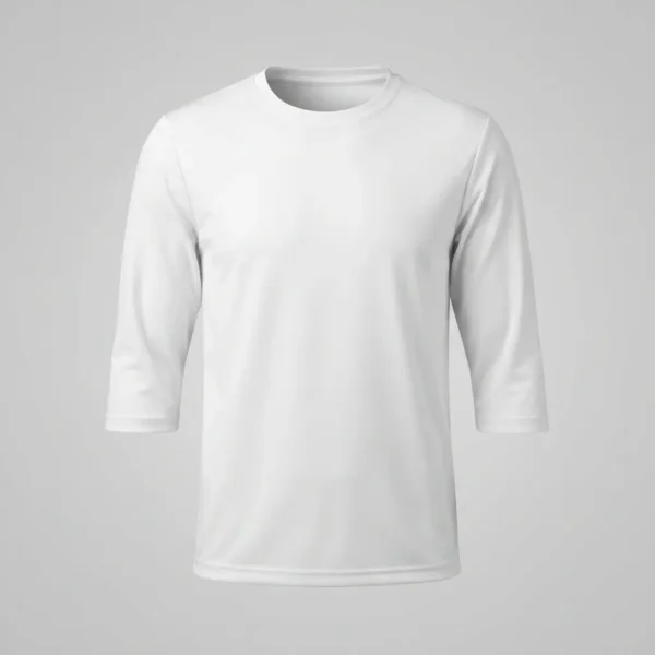 3/4 Sleeve sublimation blank shirt.