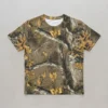 Blank deep woods camo t-shirt front.
