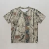 Blank open forest camo t-shirt front.