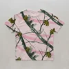 Blank true timber pink snowfall t-shirt camo back.