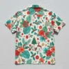 Custom christmas hawaiian shirt back.
