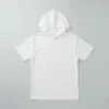 Hooded sublimation blank shirt front.