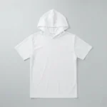Hooded sublimation blank shirt front.