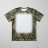 Jungle camo sublimation t-shirt blank.