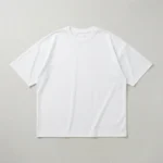 Oversized sublimation tee blank front.