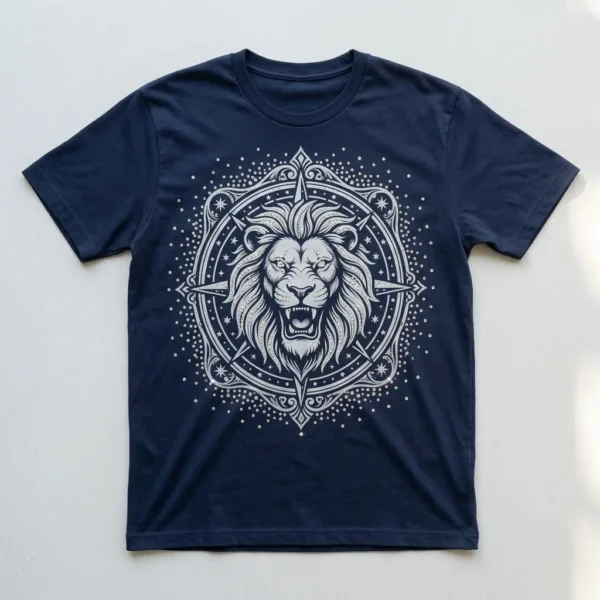 Screen printed rhinestone t-shirt.