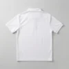 Short sleeve sublimation blank polo shirt back.