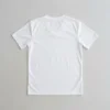 V-neck sublimation t-shirt blank back.