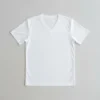 V-neck sublimation t-shirt blank front.