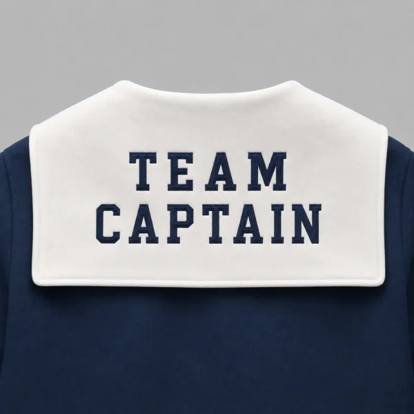 Back view of sailor collar.