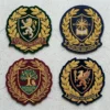 School crest embroidered patches.