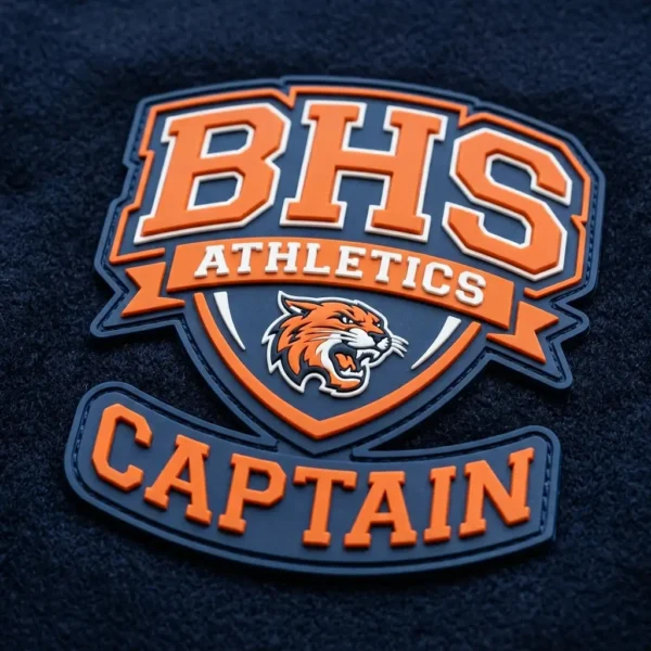 Varsity PVC rubber patch.